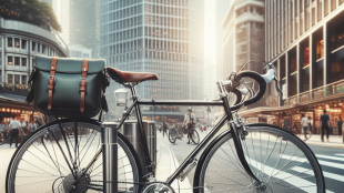Bequem Pendeln - Mit einem hochwertigen Fahrrad mit Lenkertasche